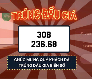 DANH SÁCH BIỂN SỐ ĐÃ TRÚNG ĐẤU GIÁ 16 - Bá Phát
